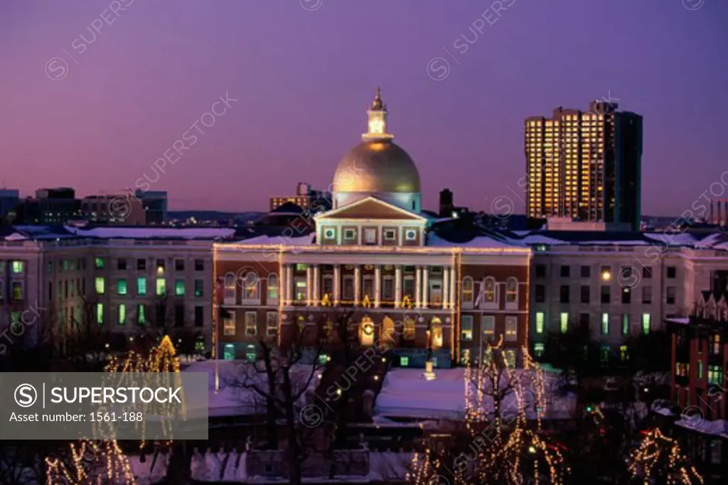 State Capitol Boston Massachusetts USA