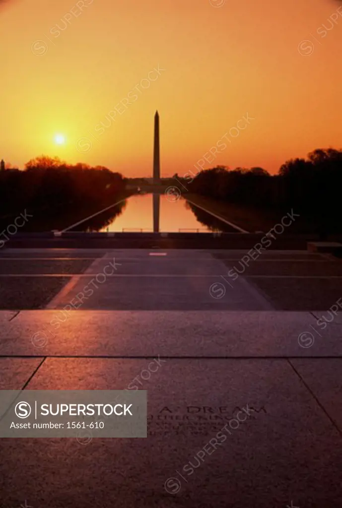 Lincoln Memorial Washington Monument Washington, D.C., USA