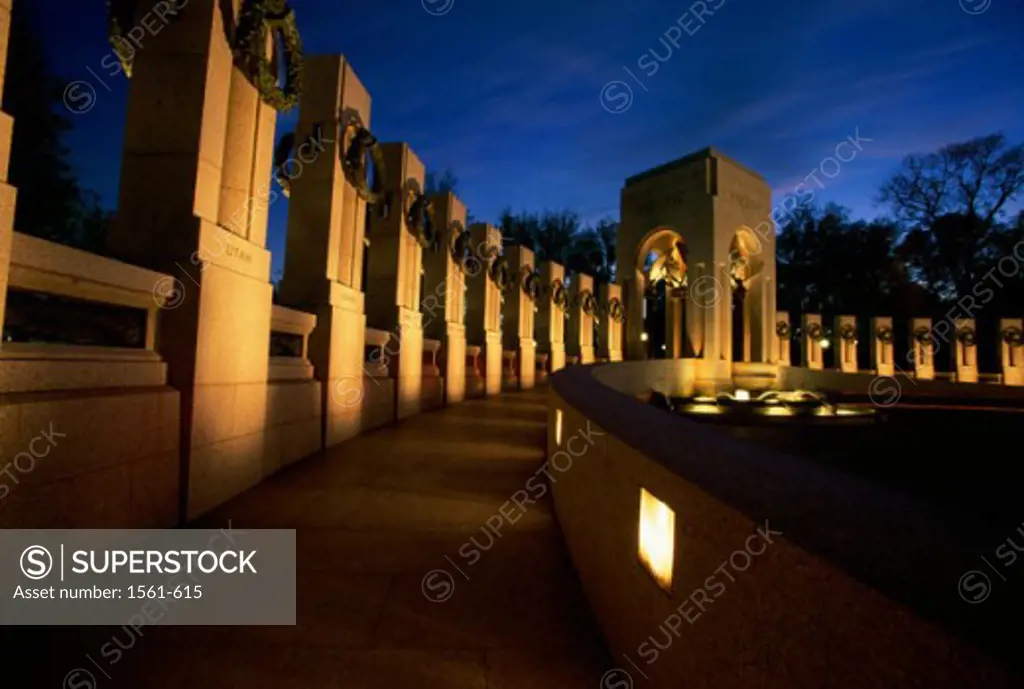 National World War II Memorial  Washington, D.C. USA