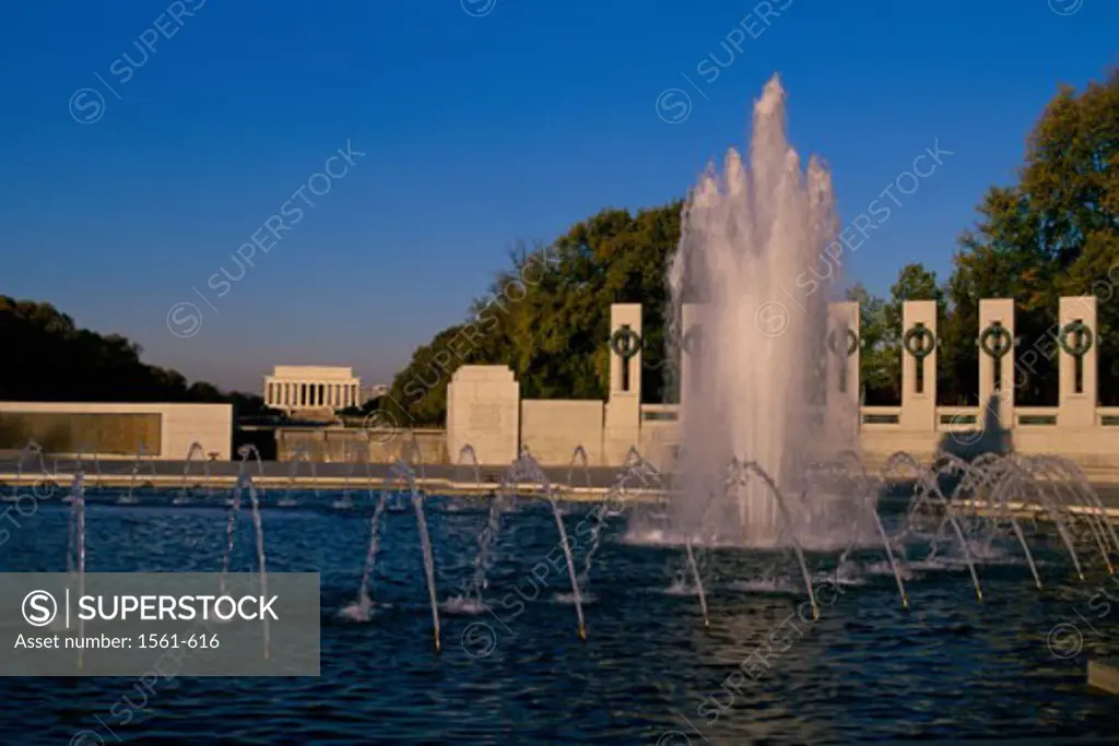 National World War II Memorial  Washington, D.C. USA