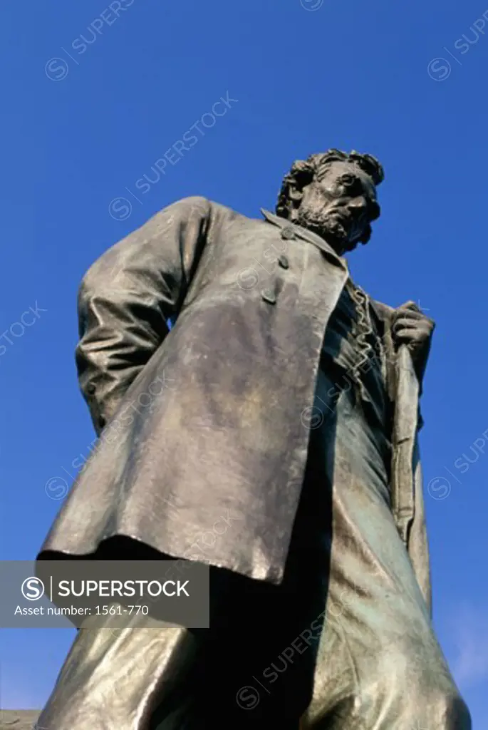 Abraham Lincoln Statue Chicago Illinois, USA
