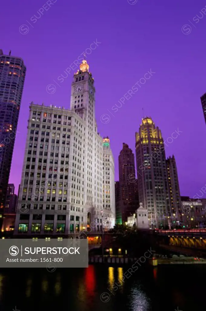 Tribune Tower Wrigley Building Chicago, Illinois, USA