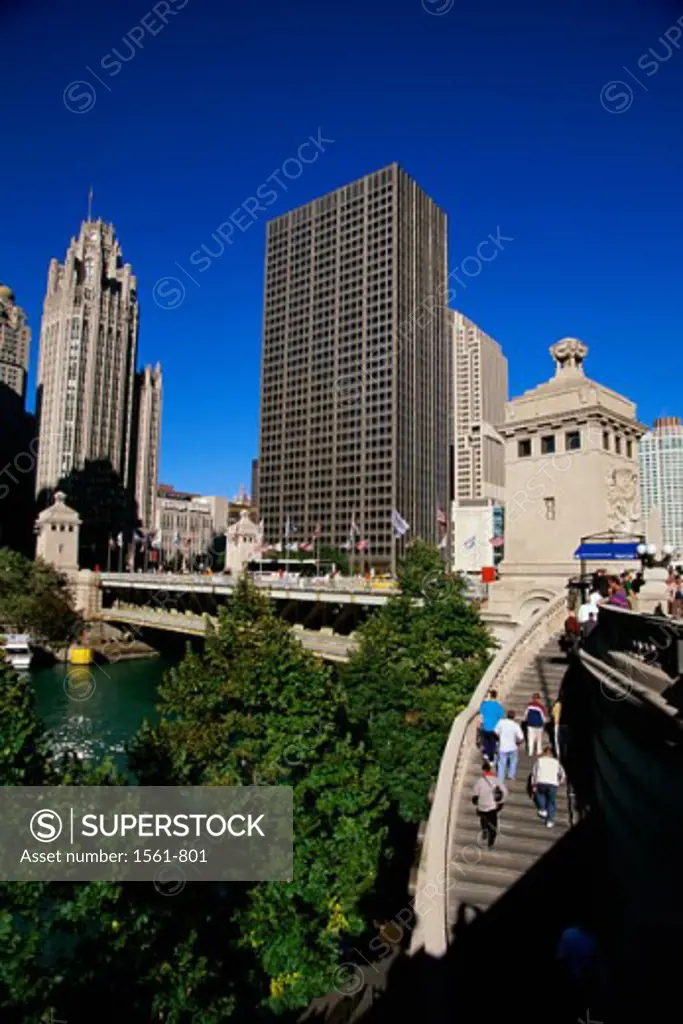 Michigan Avenue Bridge Chicago Illinois, USA