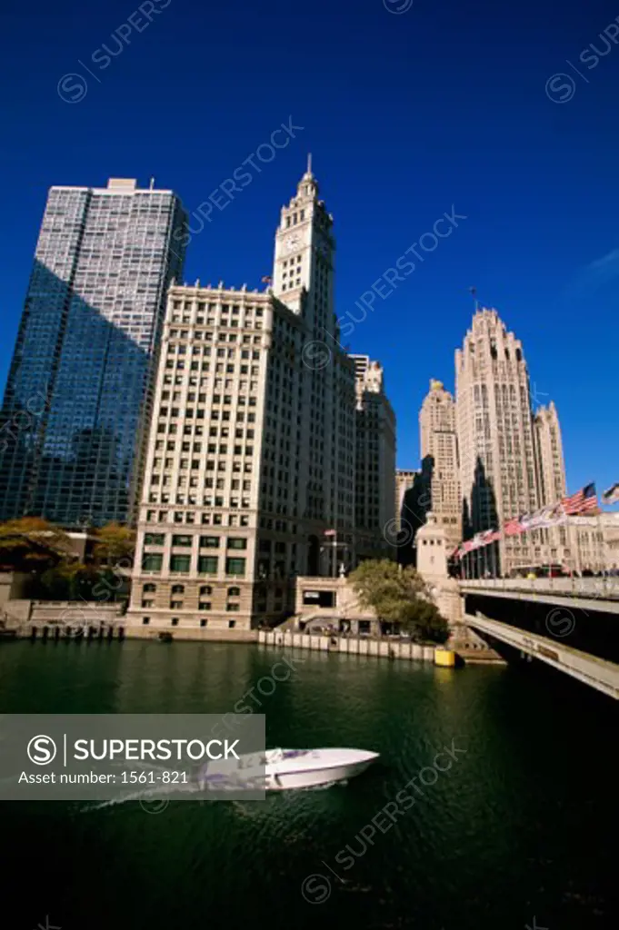 Chicago River Chicago Illinois, USA