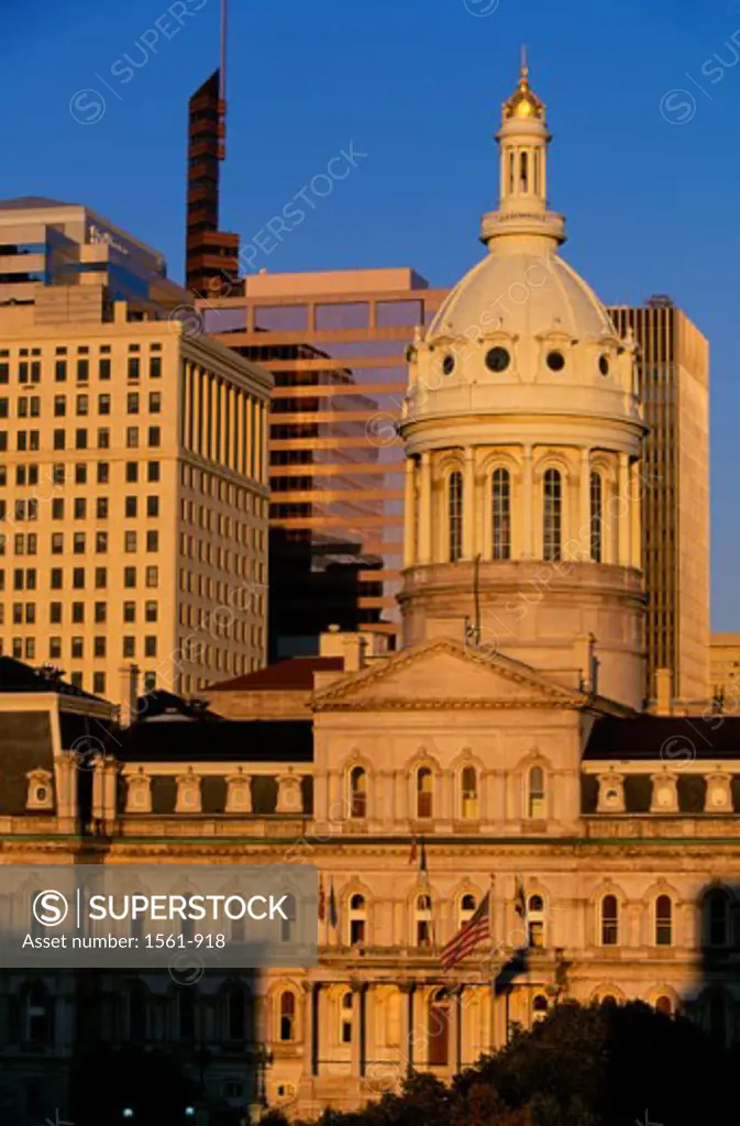 City Hall Baltimore Maryland, USA