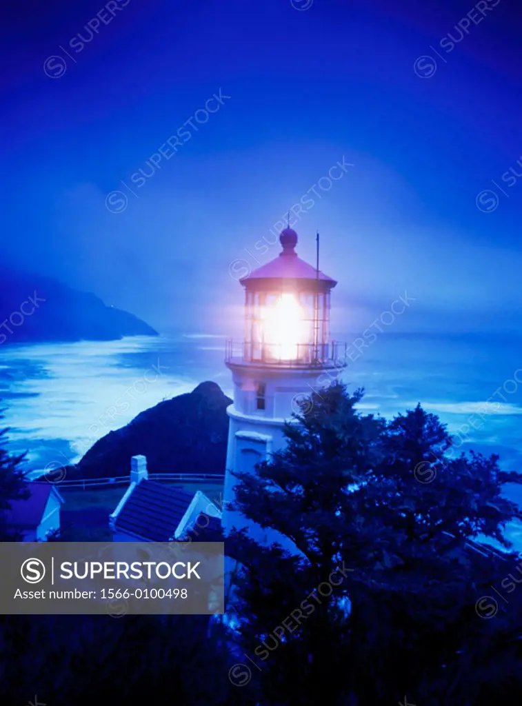 Heceta Head Lighthouse, Oregon. USA