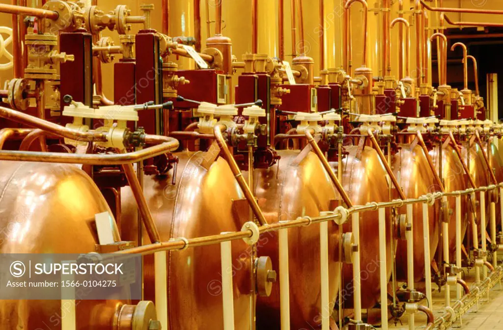 Distillery of Cointreau. France