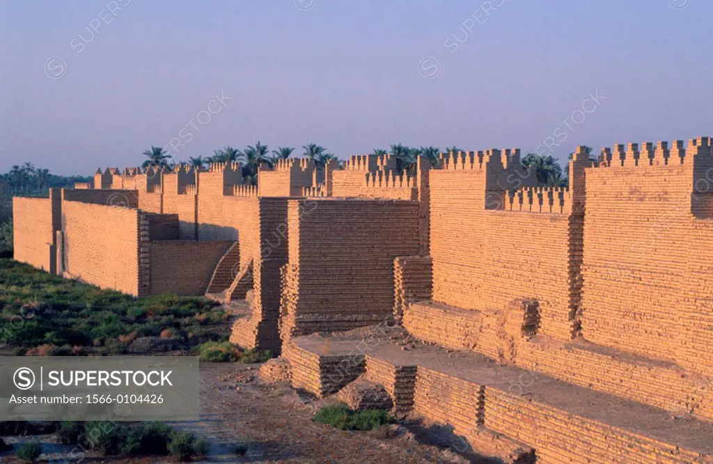 Nabuchodonosor south palace. Babylon. Irak
