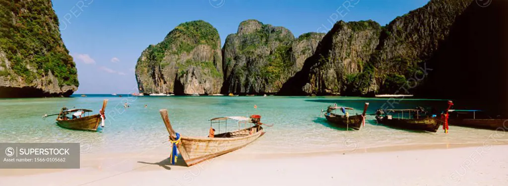 Ao Maya beach. Ko Phi Phi Le Island. Krabi province. Thailand