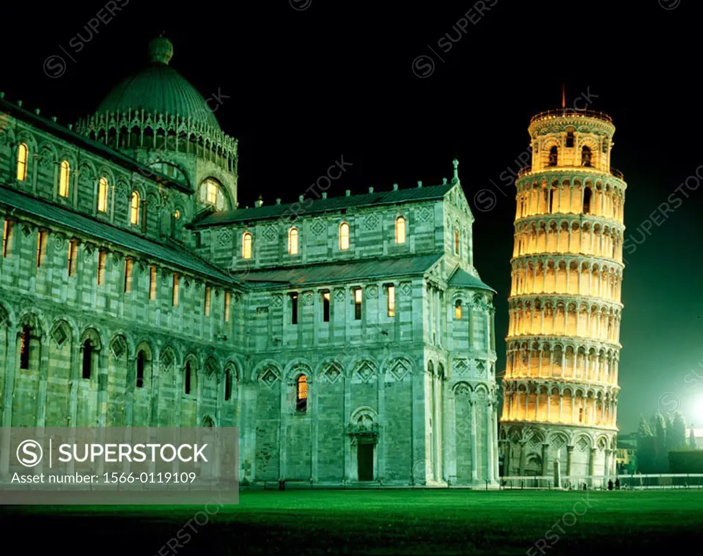 Duomo and Leaning Tower. Pisa. Italy