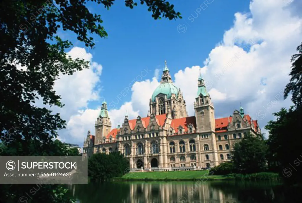 New Town Hall. Hannover. Germany