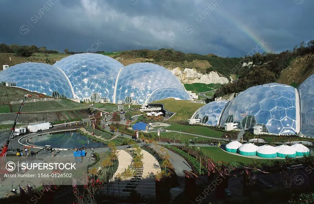 Eden Project. Cornwall. England