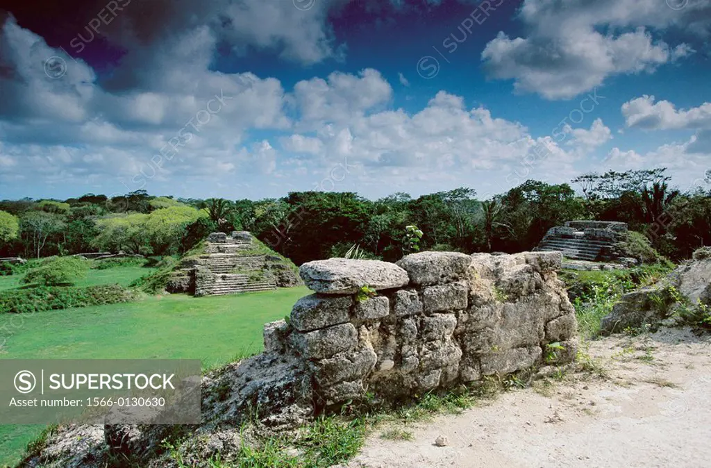 Maya ruins of Altun Ha. Belize