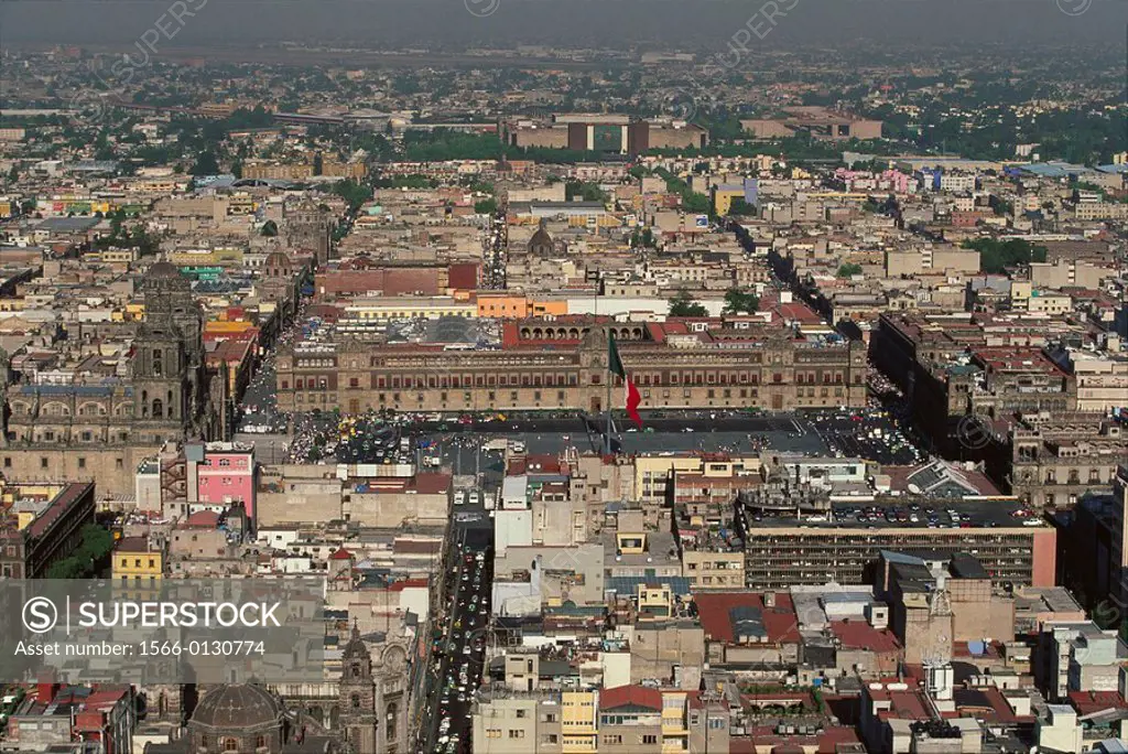 The Zócalo. Mexico City. Mexico