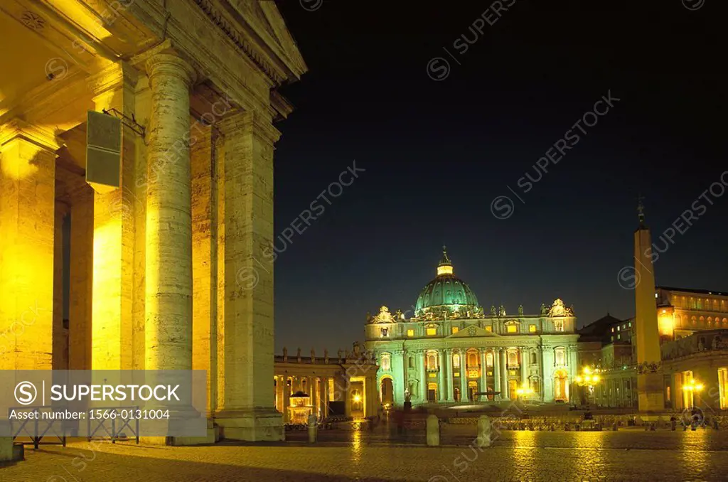 St. Peter´s Square. Vatican City. Rome. Italy
