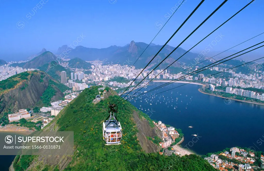 Cablecar to Sugarloaf. Rio de Janeiro. Brazil