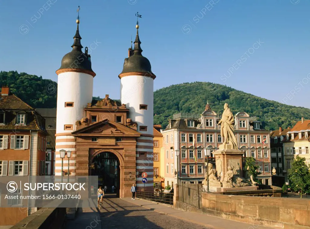 Karl Theodor Bridge. Heidelberg. Germany