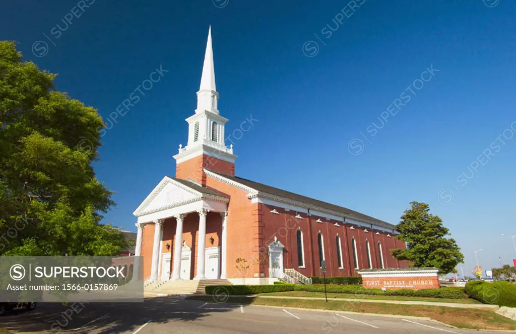 First Baptist Church in Gulfport Mississippi, USA
