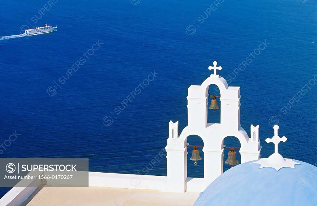 Santorini. Cyclades. Greece.
