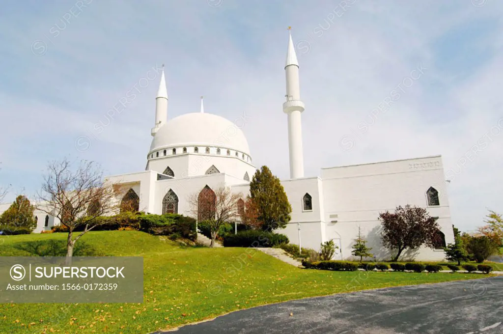 Mosque located near Bowling Green. Ohio. USA