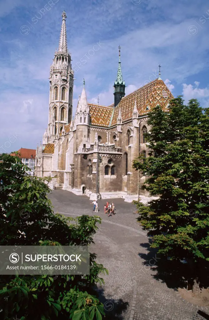 Matthias Church in Budapest. Hungary