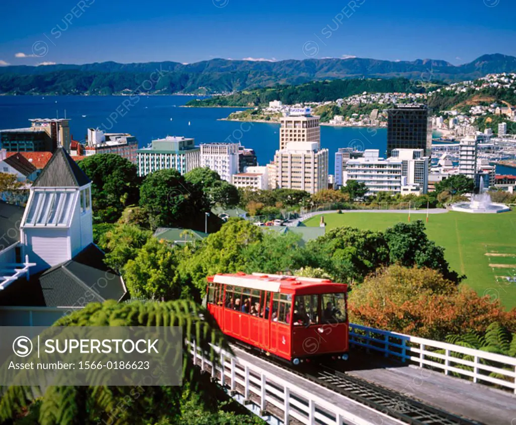 Cable car, Wellington. North Island, New Zealand
