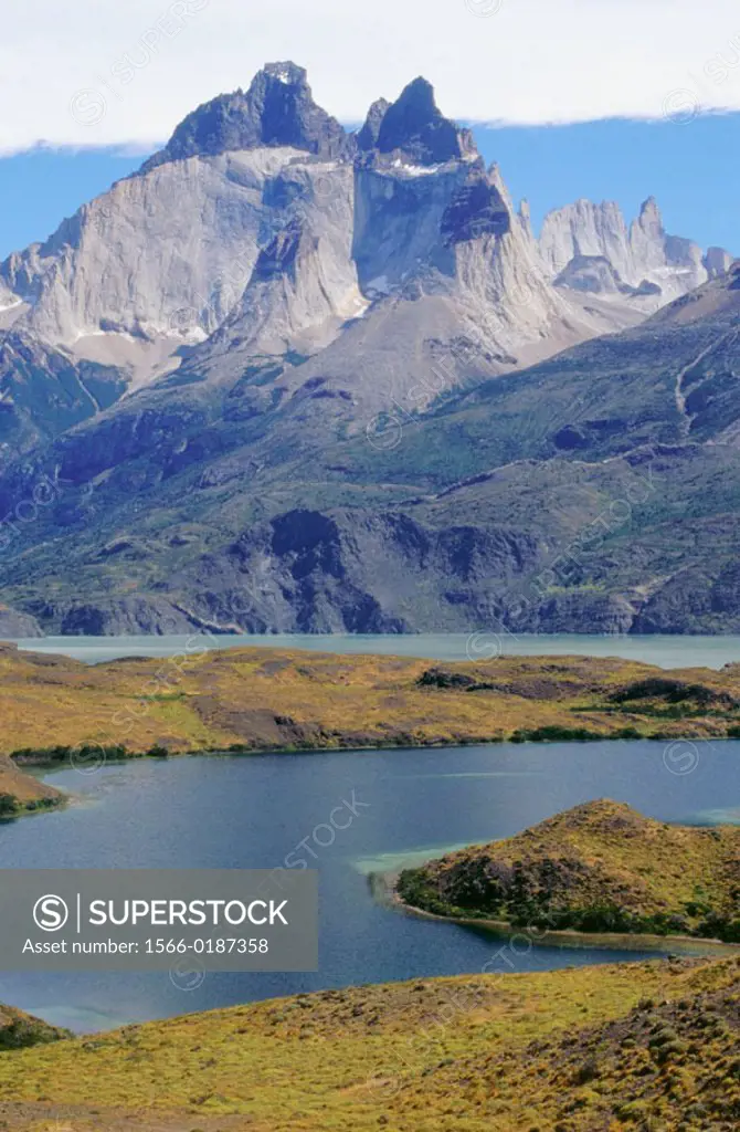 Cuernos del Paine. Torres del Paine National Park. Magallanes XIIth region. Chile.