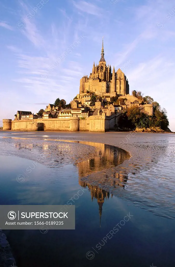 Mont Saint Michel. Normandie, France