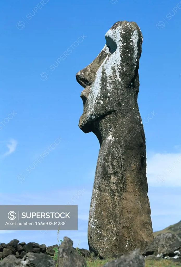Ahu Tongariki. Easter Island. Chile.
