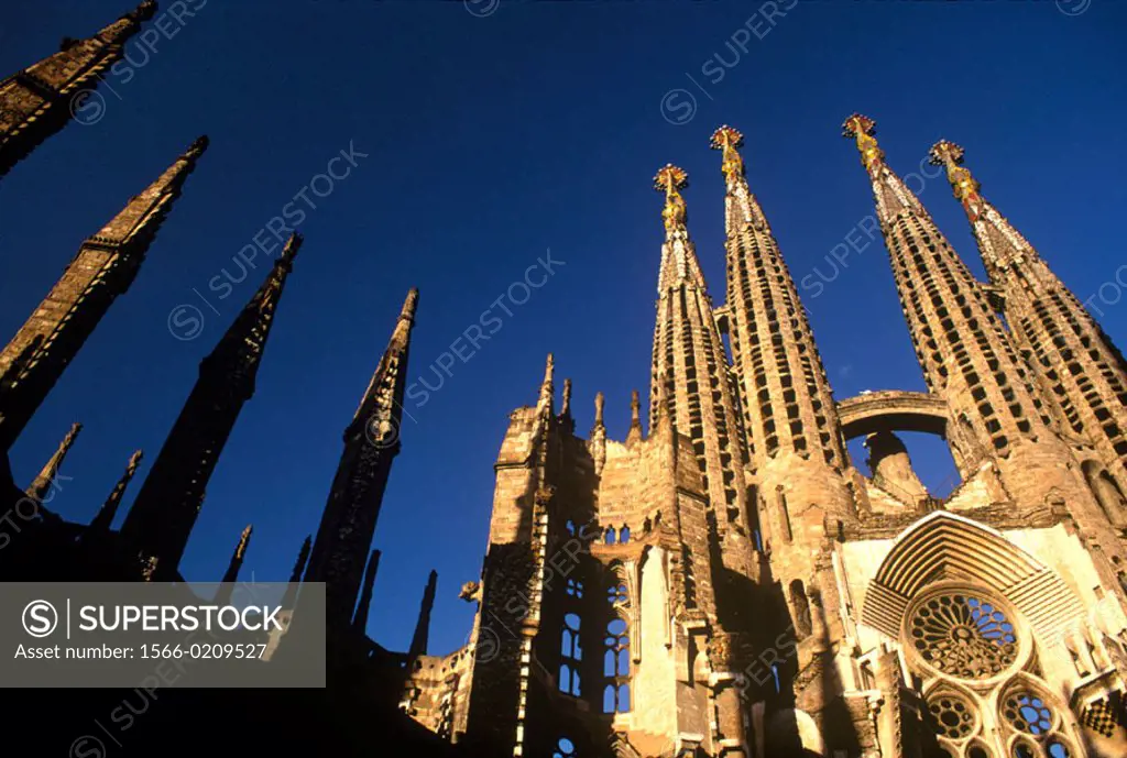 Sagrada Familia temple. Barcelona. Spain