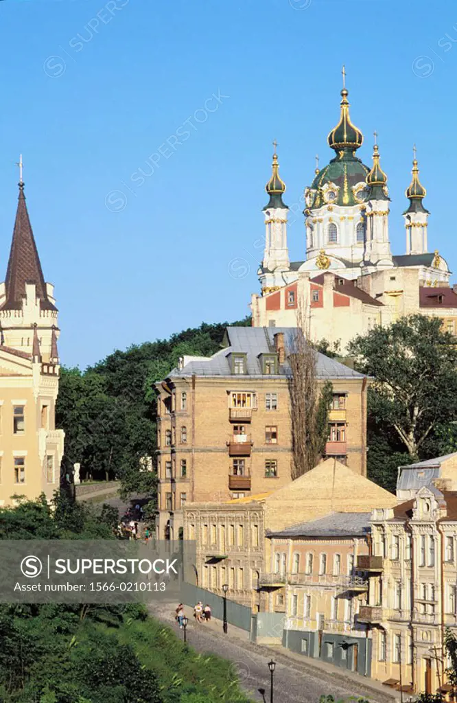 St. Andrew´s Church (Lavra Monastery). Kiev. Ukraine