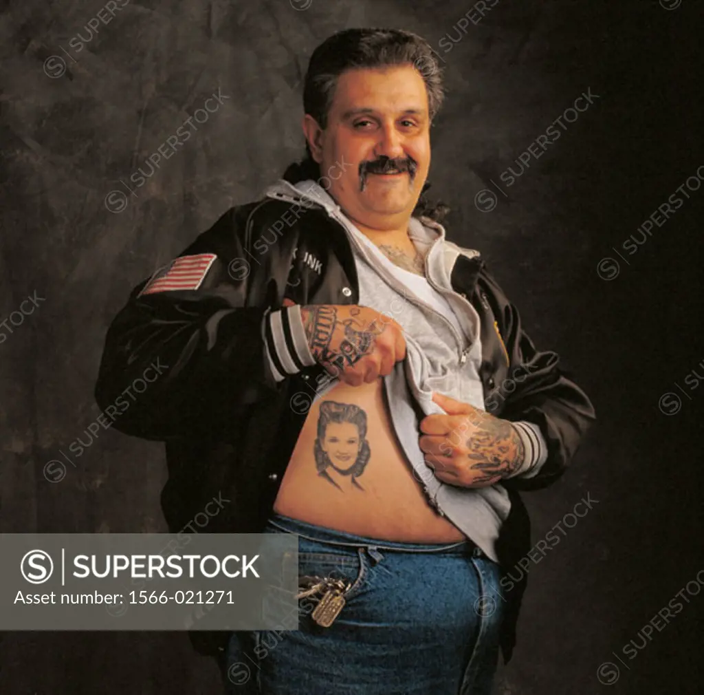Man with tatoo