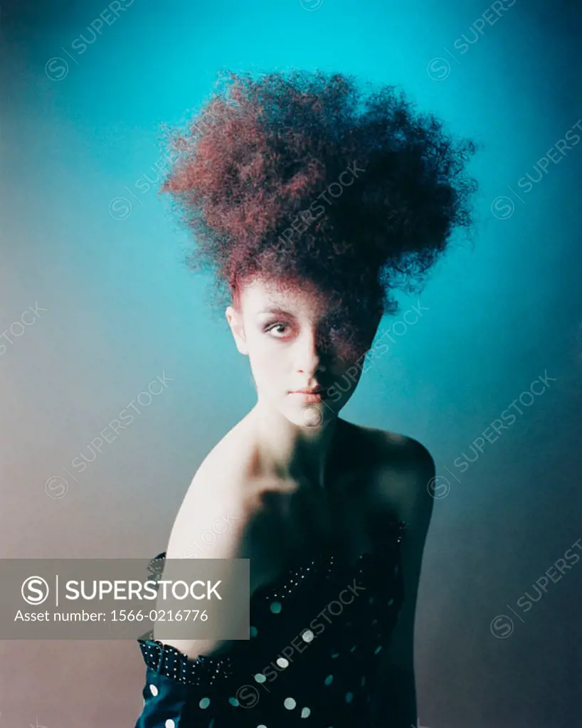 Fashion image of young woman