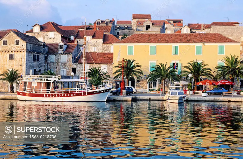 Milna harbour, Brac Island. Croatia