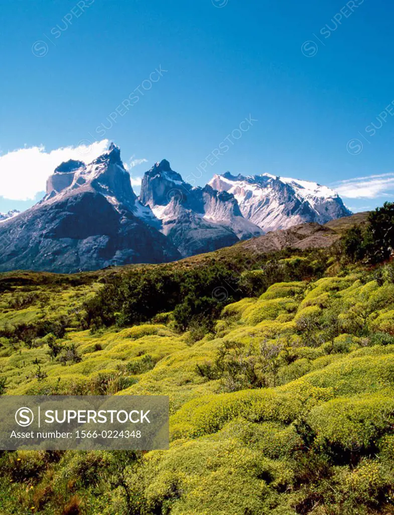 Cuernos del Paine, Torres del Paine National Park. Patagonia, Chile