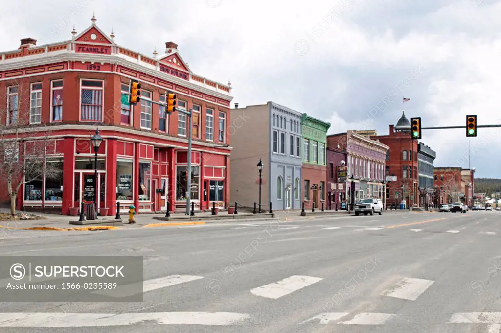 Town of Leadville. Colorado, highest incorporated city in the US