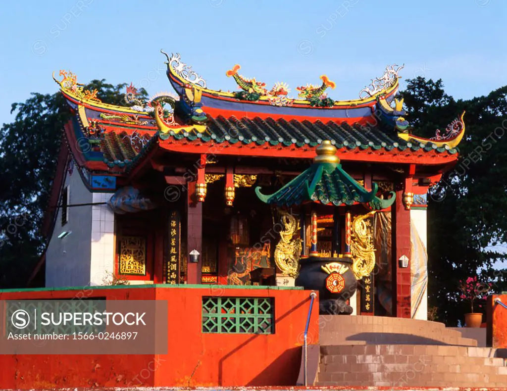 Tua Pek Kong  Chinese Temple. Kuching. Sarawak. Borneo. Malaysia.