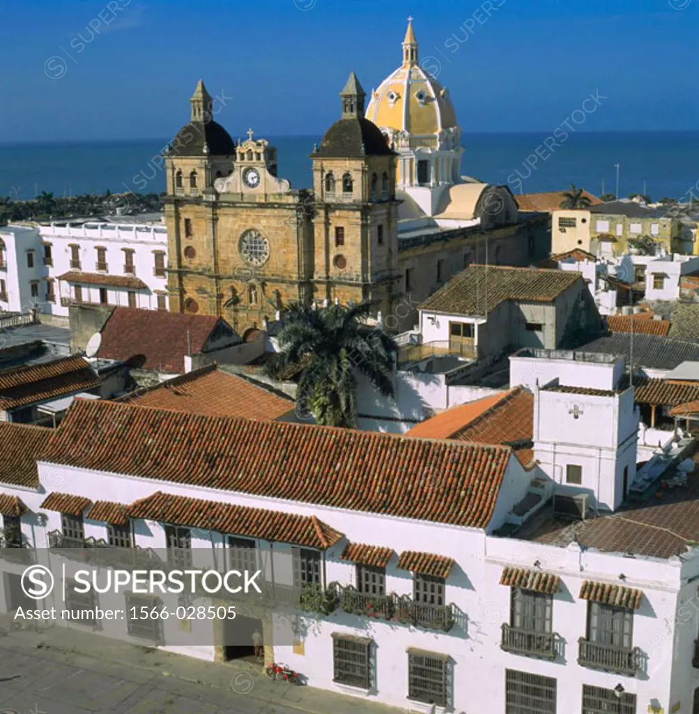 San Pedro Claver Church. Cartagena de Indias. Colombia
