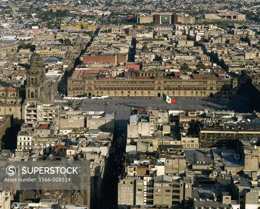 The Zócalo. Mexico City. Mexico