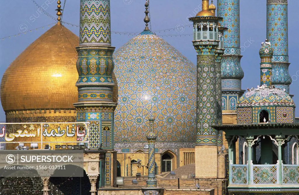 Fatima´s tomb, sister of Imam Reza. Qom. Iran