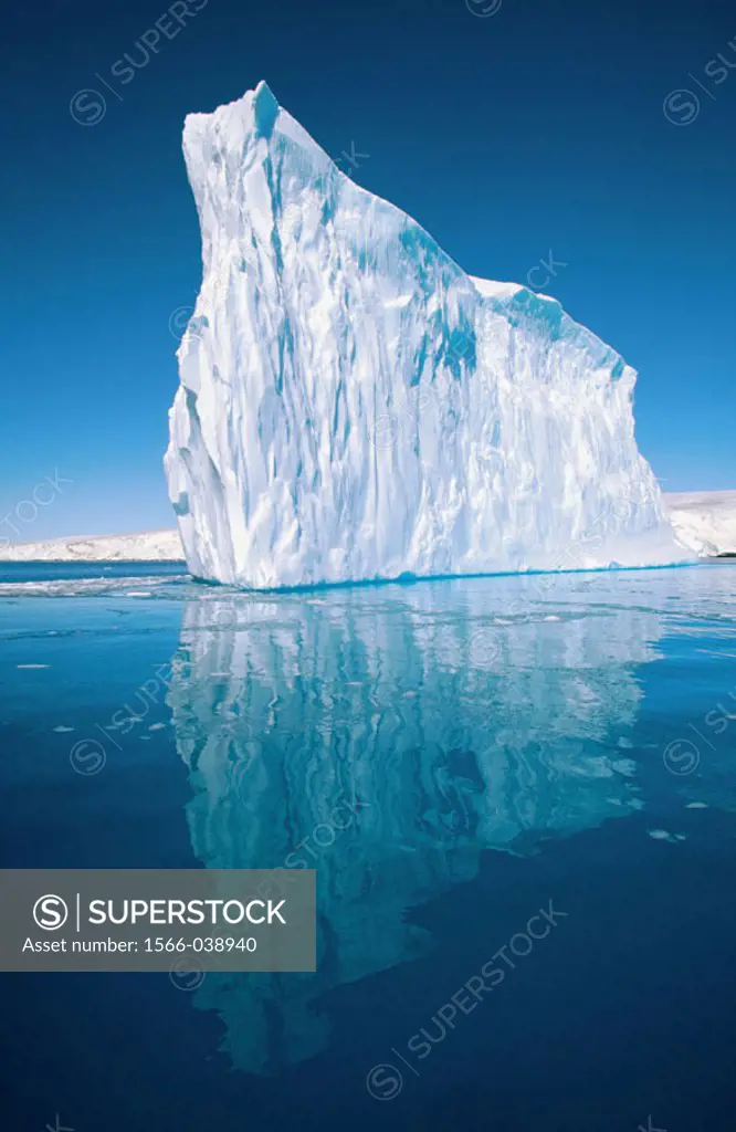 Iceberg spires. Petermann Islands. Antarctic Peninsula