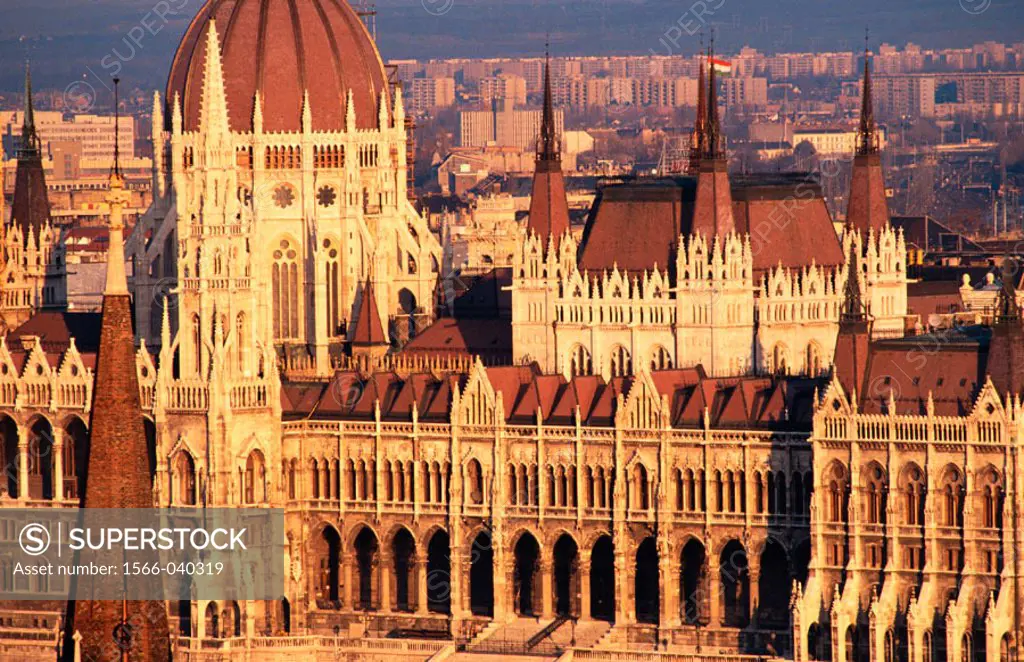 The Parliament. Budapest. Hungary