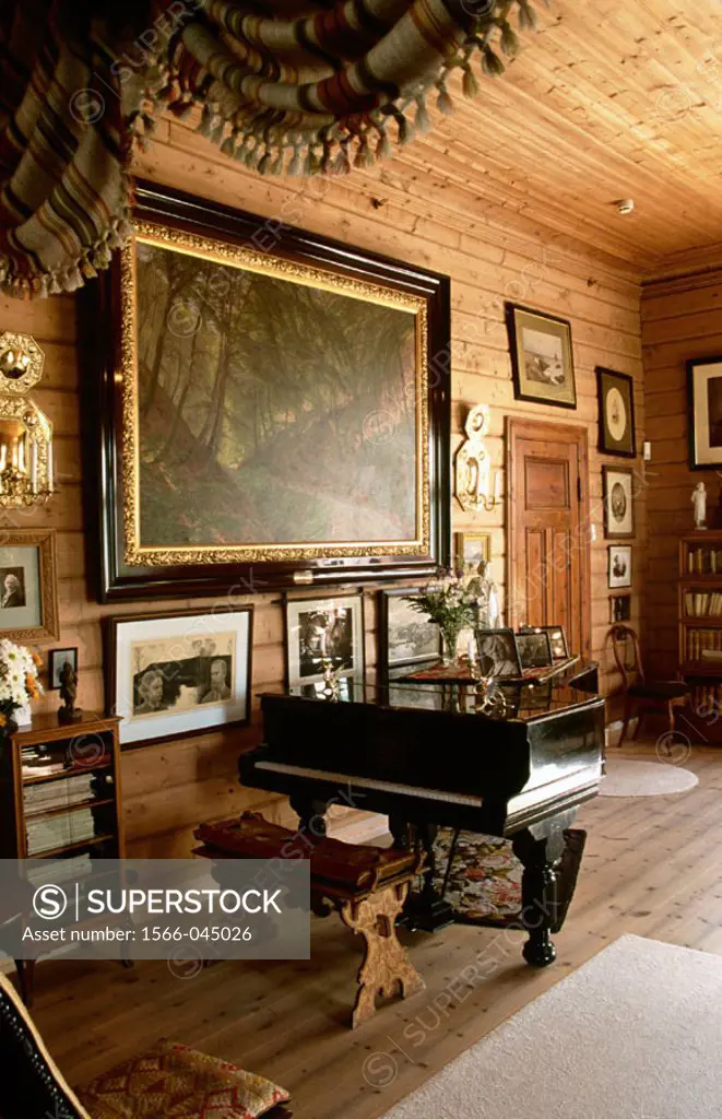 Troldhaugen, home of the composer Edvard Grieg. Bergen. Norway