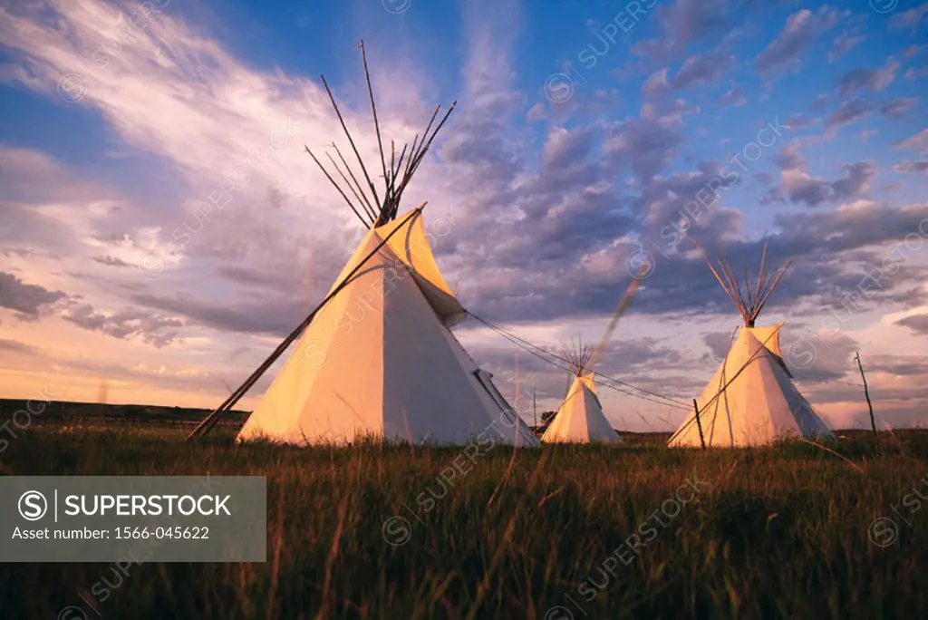 Indian tepees