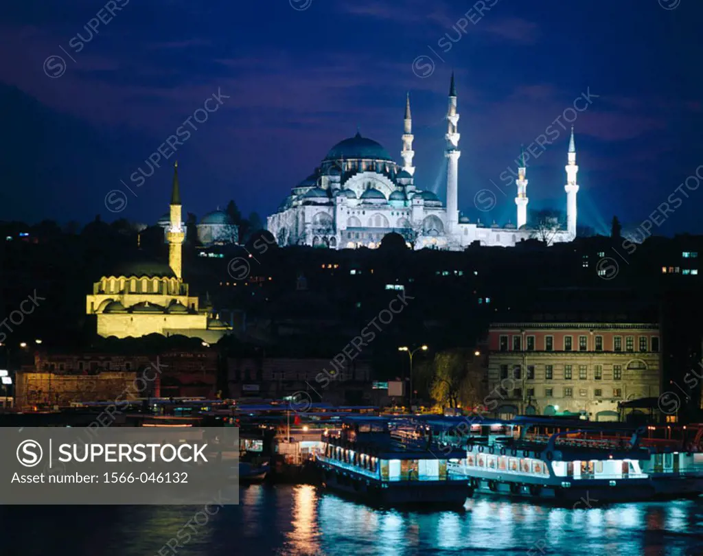 Suleimaniye Mosque. Istanbul. Turkey