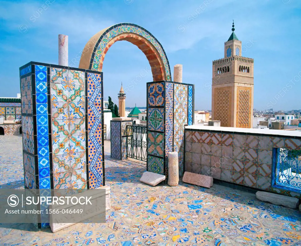 The Great Mosque. Tunis. Tunisia