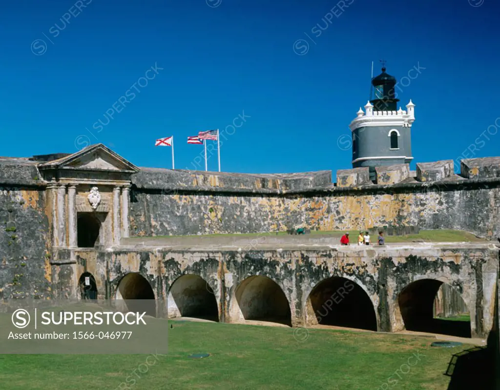 Fortress of El Morro. San Juan. Puerto Rico