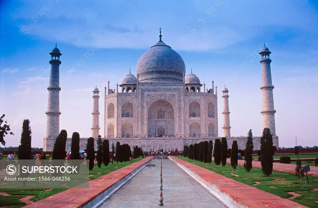 Taj Mahal. Agra. Uttar Pradesh. India