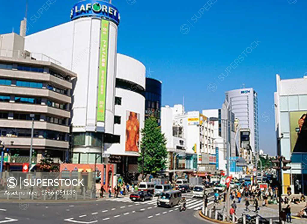 Harajuku district. Tokyo. Japan