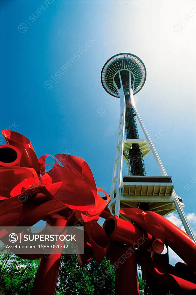 Space Needle. Seattle. Washington. USA